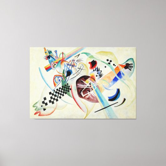 KANDINSKY - ON WHITE (I) - Comp. 224 - 1920 - Leinwanddruck (Vorderseite)