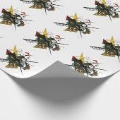 Kandinsky on White II - Abstrakte expressionistisc Geschenkpapier (Ecke)