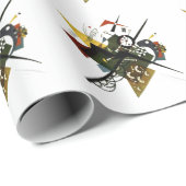 Kandinsky on White II - Abstrakte expressionistisc Geschenkpapier (Rolleneckpunkt)
