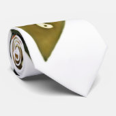 Kandinsky on White II - Abstrakte expressionistisc Krawatte (Gerollt)