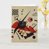 Kandinsky - Orange Karte (Gelbe Blume)