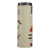 Kandinsky - Orange Thermosbecher (Rückseite)