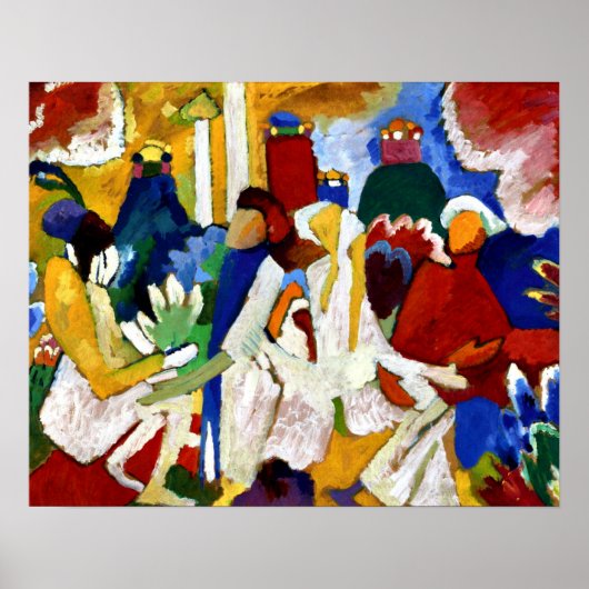 Kandinsky - Orientalisch Poster (Vorne)
