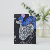 Kandinsky - Pointille Postkarte (Stehend Vorderseite)