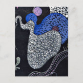 Kandinsky - Pointille Postkarte (Vorderseite)