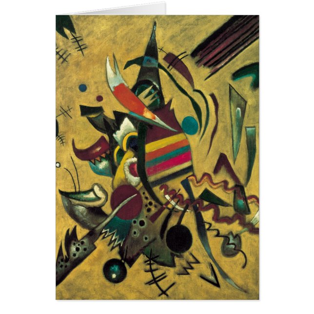 Kandinsky Points Abstrakte Leinwand Malerei (Vorne)