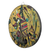 Kandinsky Points Abstrakte Leinwand Malerei Dartscheibe (Vorderseite rechts)