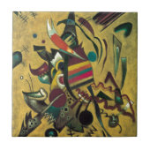 Kandinsky Points Abstrakte Leinwand Malerei Fliese (Vorderseite)