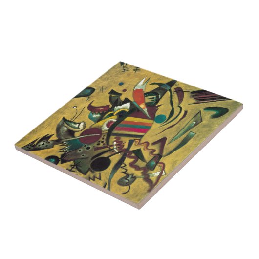 Kandinsky Points Abstrakte Leinwand Malerei Fliese (Seite)