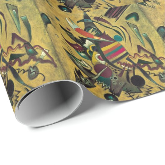 Kandinsky Points Abstrakte Leinwand Malerei Geschenkpapier (Rolleneckpunkt)