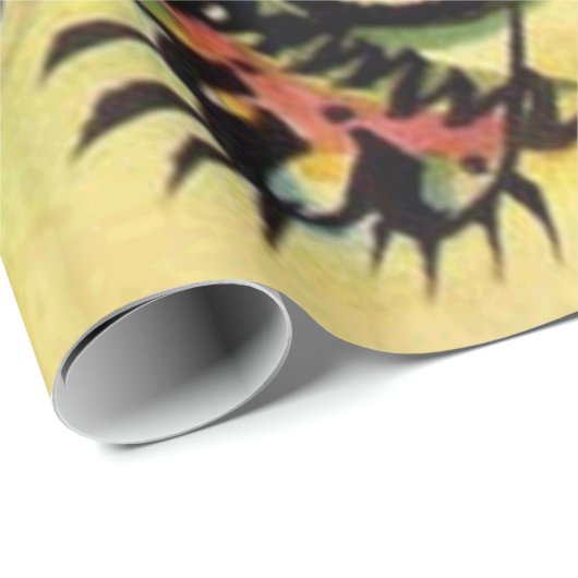 Kandinsky Points Abstrakte Leinwand Malerei Geschenkpapier (Rolleneckpunkt)