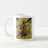 Kandinsky Points Abstrakte Leinwand Malerei Kaffeetasse (Links)