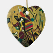 Kandinsky Points Abstrakte Leinwand Malerei Keramik Ornament (Rechts)