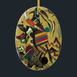 Kandinsky Points Abstrakte Leinwand Malerei Keramikornament<br><div class="desc">Zeitgenössischer Kunstmeister Wassily Kandinskys Abstraktes Kunstwerk - Moderne Maler und Künstler</div>
