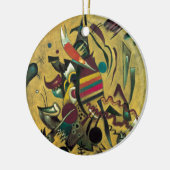 Kandinsky Points Abstrakte Leinwand Malerei Keramikornament (Links)