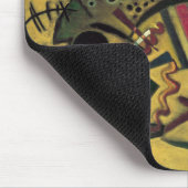 Kandinsky Points Abstrakte Leinwand Malerei Mousepad (Ecke)