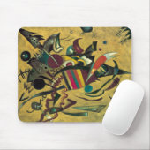 Kandinsky Points Abstrakte Leinwand Malerei Mousepad (Mit Mouse)