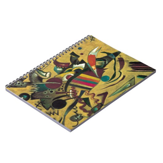 Kandinsky Points Abstrakte Leinwand Malerei Notizblock (Linke Seite)