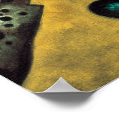 Kandinsky Points Abstrakte Leinwand Malerei Poster (Ecke)