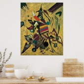 Kandinsky Points Abstrakte Leinwand Malerei Poster (Küche)