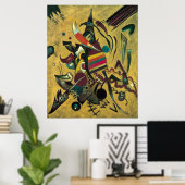 Kandinsky Points Abstrakte Leinwand Malerei Poster (Heimbüro)