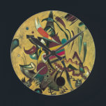 Kandinsky Points Abstrakte Leinwand Malerei Runde Wanduhr<br><div class="desc">Zeitgenössischer Kunstmeister Wassily Kandinskys Abstraktes Kunstwerk - Moderne Maler und Künstler</div>