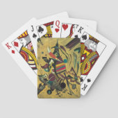 Kandinsky Points Abstrakte Leinwand Malerei Spielkarten (Rückseite)