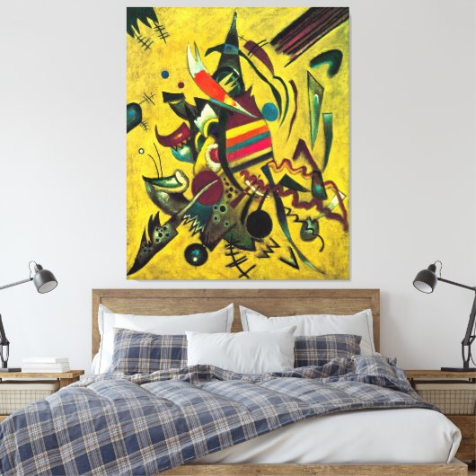 KANDINSKY - PUNKTE - 1920 - Abstrakt - Leinwanddruck (Insitu (Schlafzimmer))