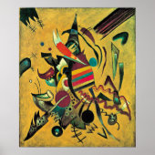 Kandinsky - Punkte, abstrakte Kunst Poster (Vorne)