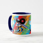 Kandinsky-Puppy-Tasse Tasse (Vorderseite Links)