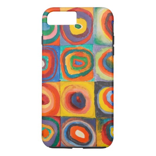 Kandinsky-Quadrate Case-Mate iPhone Hülle (Rückseite)