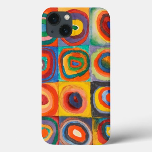 Kandinsky-Quadrate Case-Mate iPhone Hülle (Rückseite)