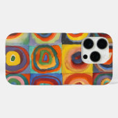 Kandinsky-Quadrate Case-Mate iPhone Hülle (Rückseite (Horizontal))