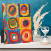 Kandinsky-Quadrate Fotoplatte (Seite)