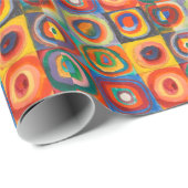 Kandinsky-Quadrate Geschenkpapier (Rolleneckpunkt)