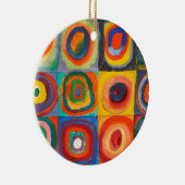 Kandinsky-Quadrate Keramikornament (Rechts)