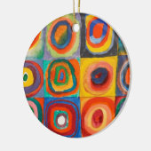 Kandinsky-Quadrate Keramikornament (Links)