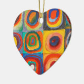 Kandinsky-Quadrate Keramikornament (Links)
