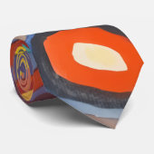 Kandinsky-Quadrate Krawatte (Gerollt)
