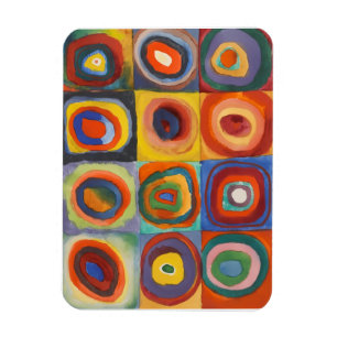Kandinsky-Quadrate Magnet