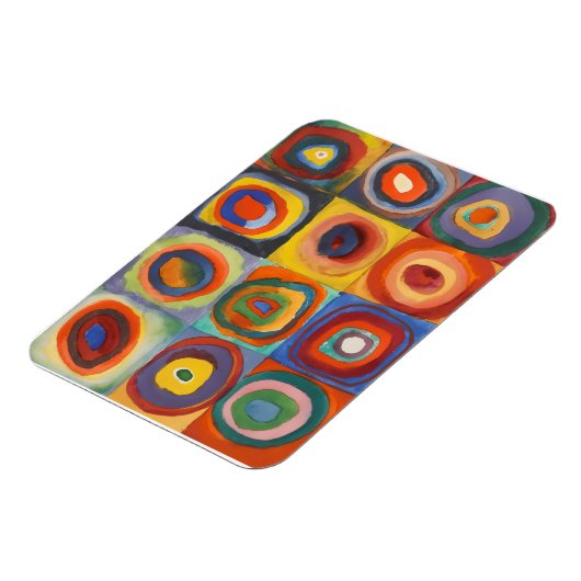 Kandinsky-Quadrate Magnet (Linke Seite)
