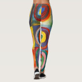 Kandinsky - Quadrate mit konzentrischen Kreisen Leggings (Rückseite)