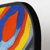 Kandinsky - Quadrate mit konzentrischen Kreisen Pickleball Schläger (Linke Seite)