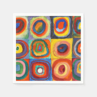 Kandinsky - Quadrate mit konzentrischen Kreisen