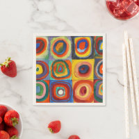Kandinsky - Quadrate mit konzentrischen Kreisen