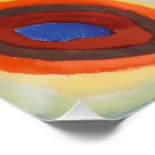 Kandinsky-Quadrate Poster (Ecke)