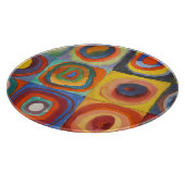 Kandinsky-Quadrate Schneidebrett (Ecke)