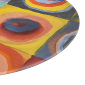 Kandinsky-Quadrate Schneidebrett (Ecke)