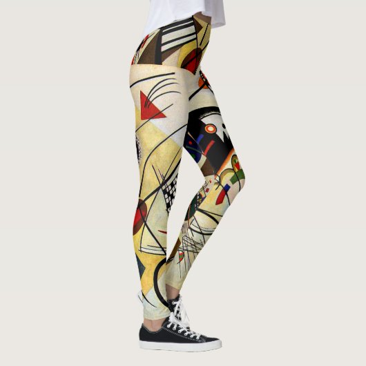 Kandinsky - Querlinie Leggings (Rechts)