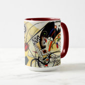 Kandinsky - Querlinie Tasse (VorderseiteRechts)
